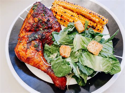 Download Leg And Thigh Peri Peri Chicken Dish Wallpaper | Wallpapers.com