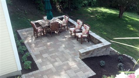 Back Yard Patio on Sloped Terrain