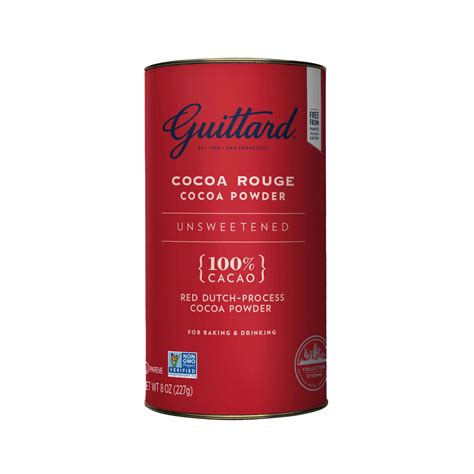 GUITTARD ROUGE COCOA POWDER 8oz – monsieur marcel gourmet market
