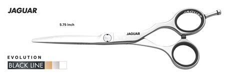Jaguar EVOLUTION Hairdressing scissors 5.75 Inch | Black Line Scissors ...