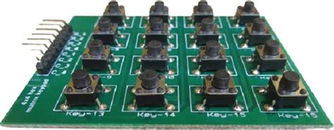 ScienceLab Technosolutions Hex keypad 4x4 matrix keypad for Arduino and ...