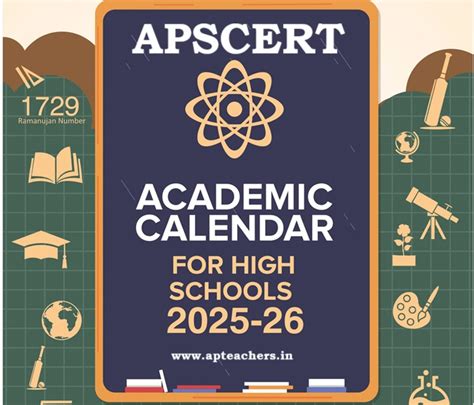 AP High Schools Academic Calendar 2025-26 Download APSCERT 6th-10th ...
