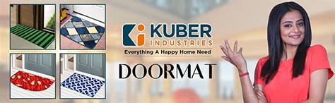Buy Kuber Industries PVC Anti Skid Welcome Door Mat (Green ...