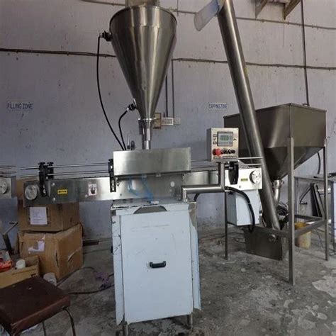 Powder Filling Machine - Semi Automatic Servo Base Auger Filling ...