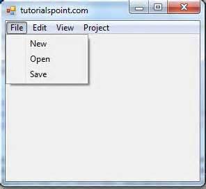 Image result for Main Menu VB.NET