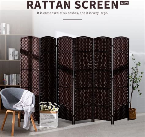 HCY Divider Room Panel, Room Dividers 6 Panel 6 Ft India | Ubuy
