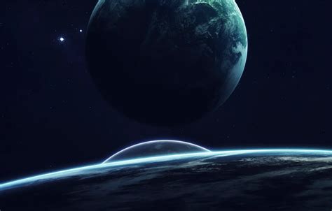 Wallpaper Stars, Planet, Space, Planet, Planets, Art, Stars, Space for ...