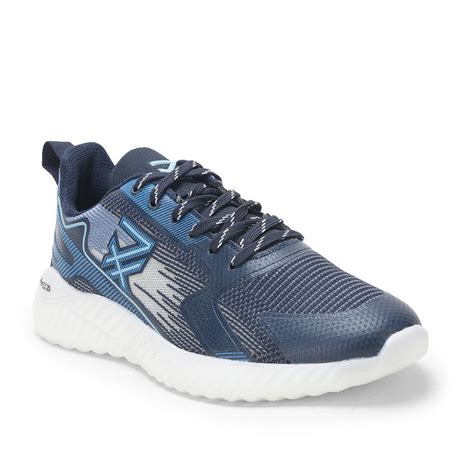 Buy Leap7x Navy Blue Walking Shoes For Men NITSOFT-1E