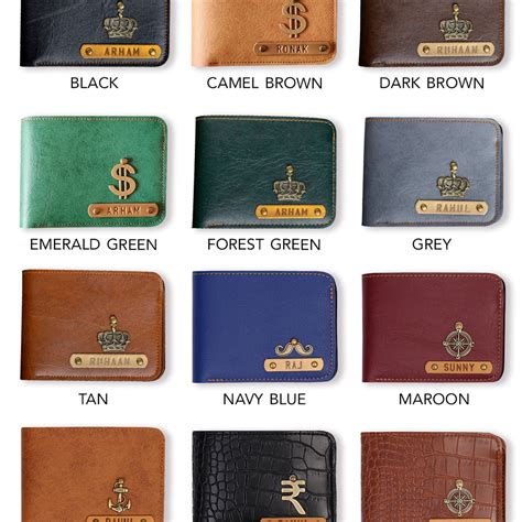 Custom & Personalized Wallets for Men , Stylish Mens Wallet Set ...