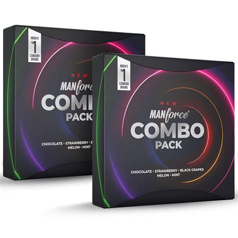 Buy Manforce Combo, Lubricated Flavoured Condoms for Men | 40 pcs ...