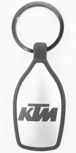 jdp JDPKTM DUKE Bike Keychain Bottle Shape. Light Grey Color. Key Chain ...