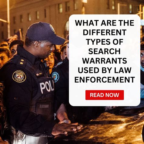 What are the Different Types of Search Warrants Used by Law Enforcement ...