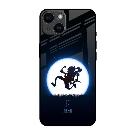 Luffy Nika iPhone 14 Glass Back Cover - Flat 35% Off On iPhone 14 Back ...