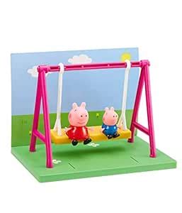 Buy Peppa Pig - Twin Figure Pack with Accessory (Swing) Online at Low ...