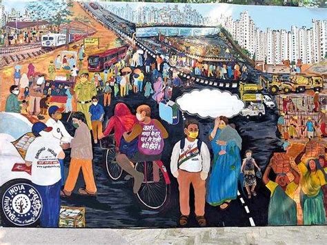 NCR artists pay tribute to the fallen soldiers of Galwan, corona ...