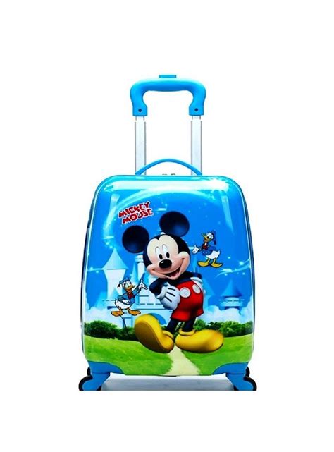 Divs Edenic Girl's Polycarbonate Cartoon Print Micky Green 16 INCHES ...