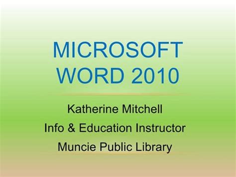 Image result for Using Word 2010