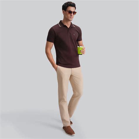 Pique Polo T-shirt - Espresso Brown – XYXX Apparels