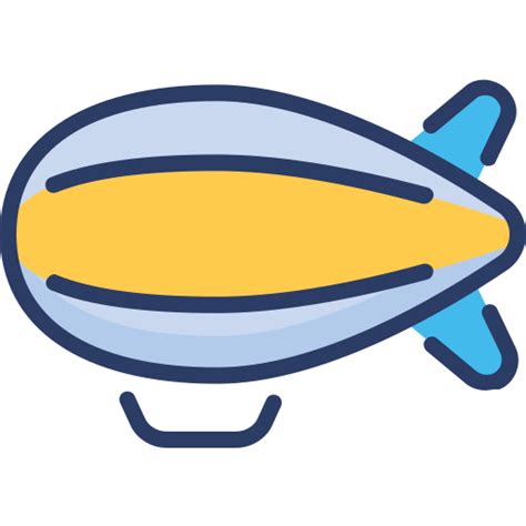 Dirigible - Free transport icons