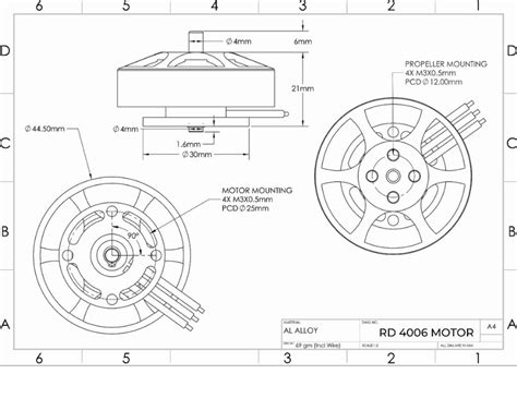 RD MI-4006 Motor – Reflex Drive – Indigenous Drone Solutions