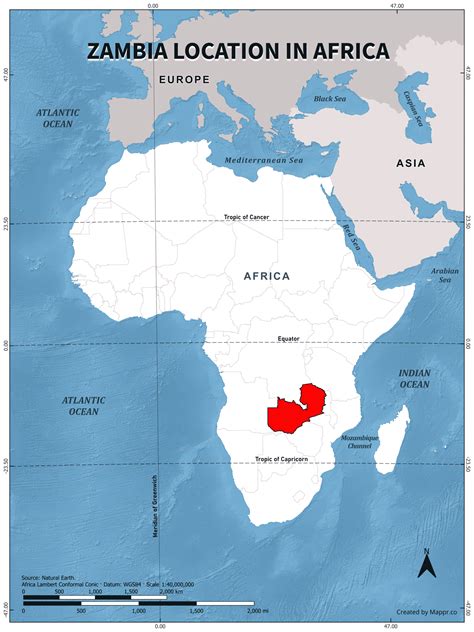 Where Is Zambia Located