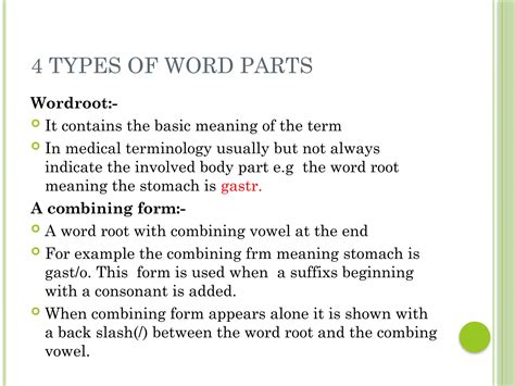 these are simple ,medical terminology notes | PPTX