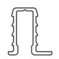 CWFT 06 Aluminium Finish Sliding Single Track - 3000 mm CNR | Silver ...