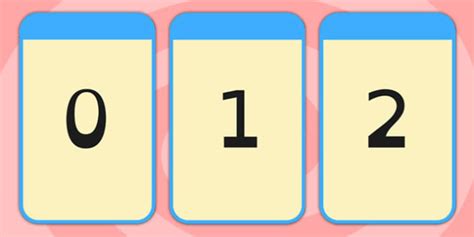 Number Flashcards Dyslexia 0-20 (teacher made)