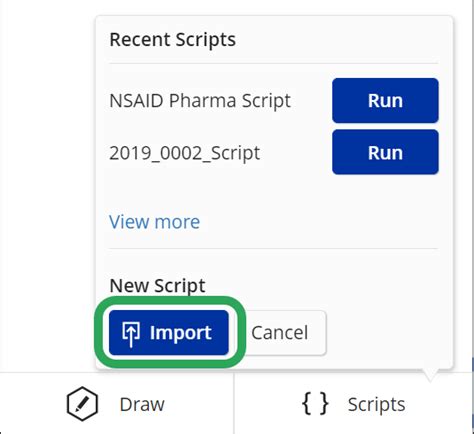 Image result for Script Merges Import Window