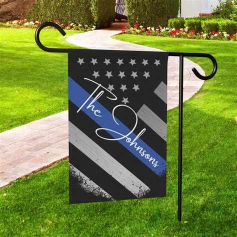 Police Appreciation Flags for Police Garden Flag Back the Blue Flags ...