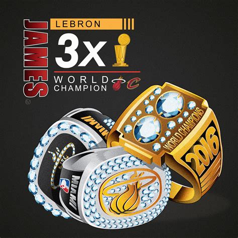 Lebron James Championship Rings