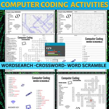 Image result for Computer Coding Word Search