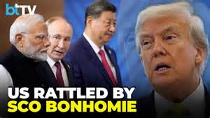 SCO Summit Sparks US Outrage | Modi-Putin-Xi Meet Triggers Geopolitical ...