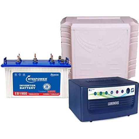 Microtek EB1900 + Luminous Eco Volt 1050 + Apple Trolley Tubular ...