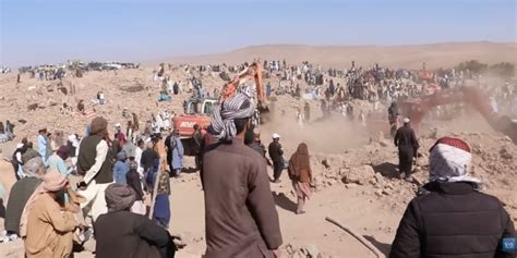 Afghanistan Hit By Second Major Earthquake in a Week