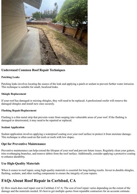 PPT - Expert Tips for Successful Roof Repair in Carlsbad, CA PowerPoint ...