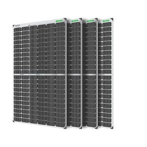 WAAREE Solar Panel 540 Watt (Pack of 4) Halfcut 24 Volts 144 Cells ...