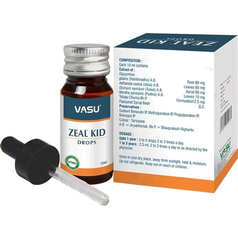 Buy VASU ZEAL KID DROP Online & Get Upto 60% OFF at PharmEasy