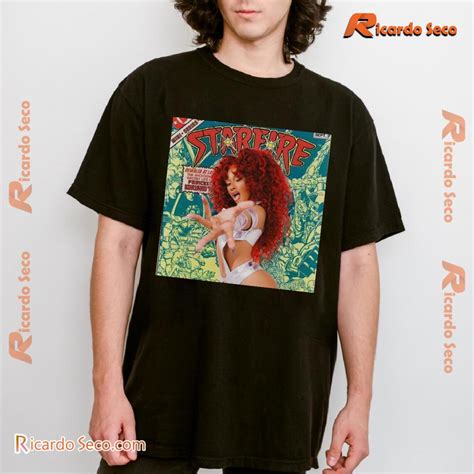 Megan Thee Stallion As Starfire Poster Classic Men Shirt - Ricardo Seco ...