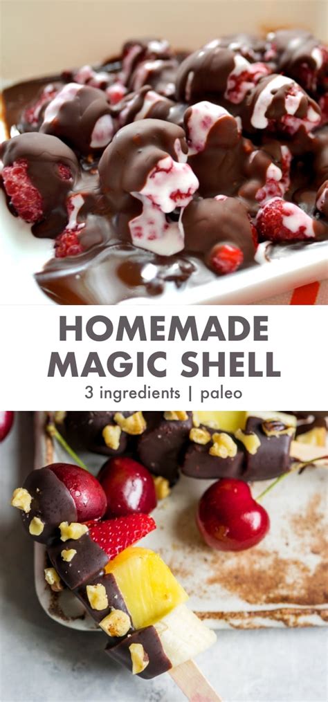Image result for Homemade Magic Shell