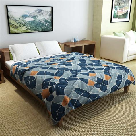 AC Quilt Blankets | Microfiber 150 GSM Double Comforter | Divine Casa