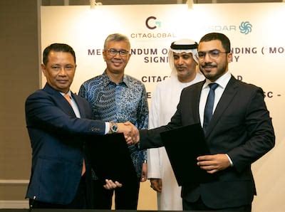 Masdar teams up with Malaysia’s Citaglobal to explore renewable energy ...