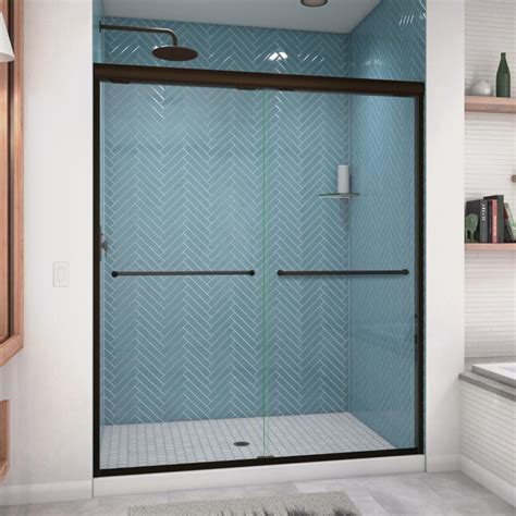 Arizona Shower Door Euro Anodized Oil-Rubbed Bronze 56-in to 60-in x 76 ...