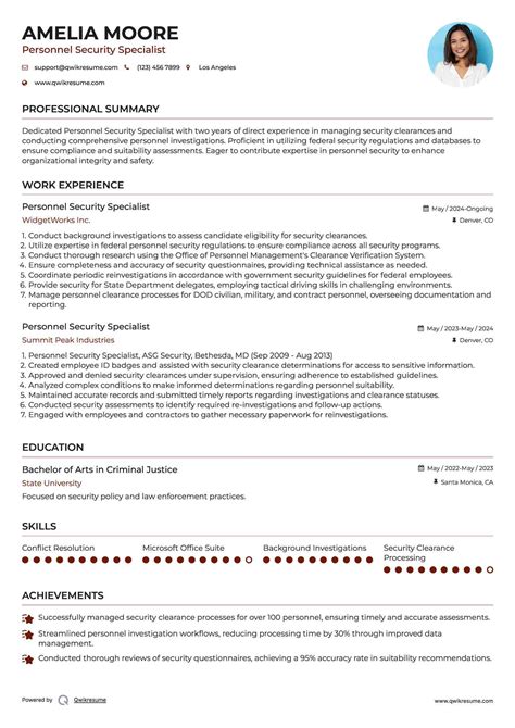 Top Secret Security Clearance Resume at Vivian Beck blog