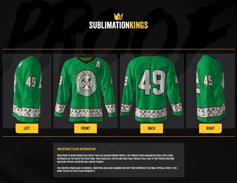 Hockey Jersey Designer