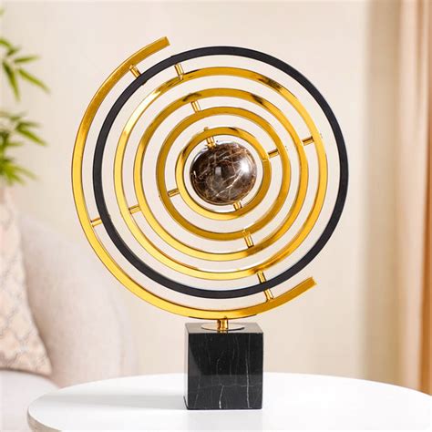 Metal Armillary Sphere Decor Showpiece Online - Premium Decor Object ...