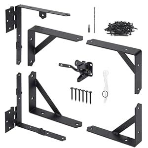 SANKINS Anti Sag Corner Brace Bracket, Heavy Duty No Sag Frame Kit with ...