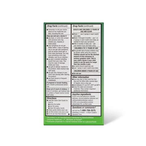 Fluticasone Propionate Allergy Relief Nasal Spray - India | Ubuy