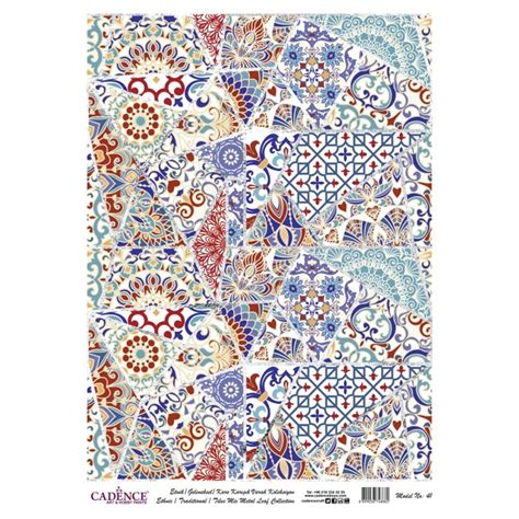 Metal Leaf Background Rice Paper A3 (Model No 41) – CRAFTERS CORNER