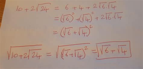 find square root of 10+2√24. (¡) 17+2√30. [¡¡]13-2√40 - Brainly.in